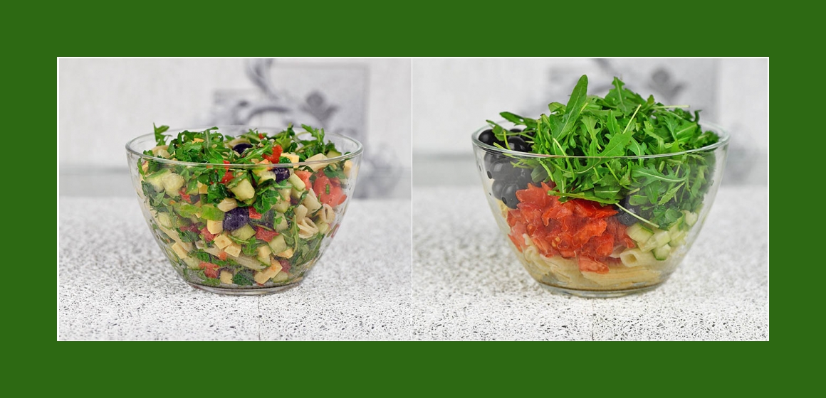 gemischter einfacher Salat