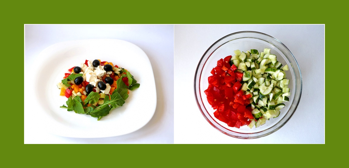 einfacher Salat Kalorien