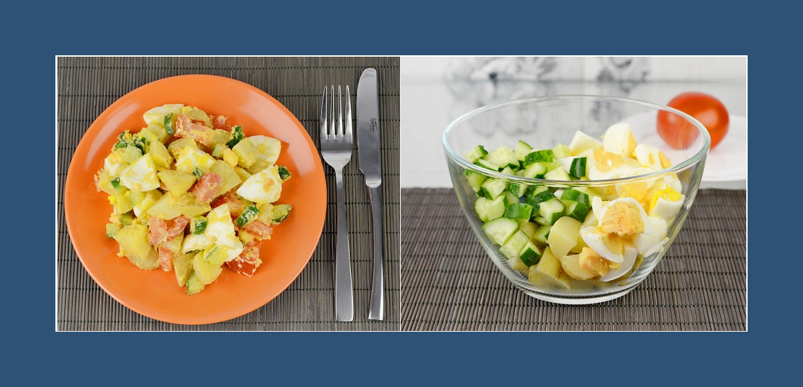 nahrhafter Salat einfacher Salat