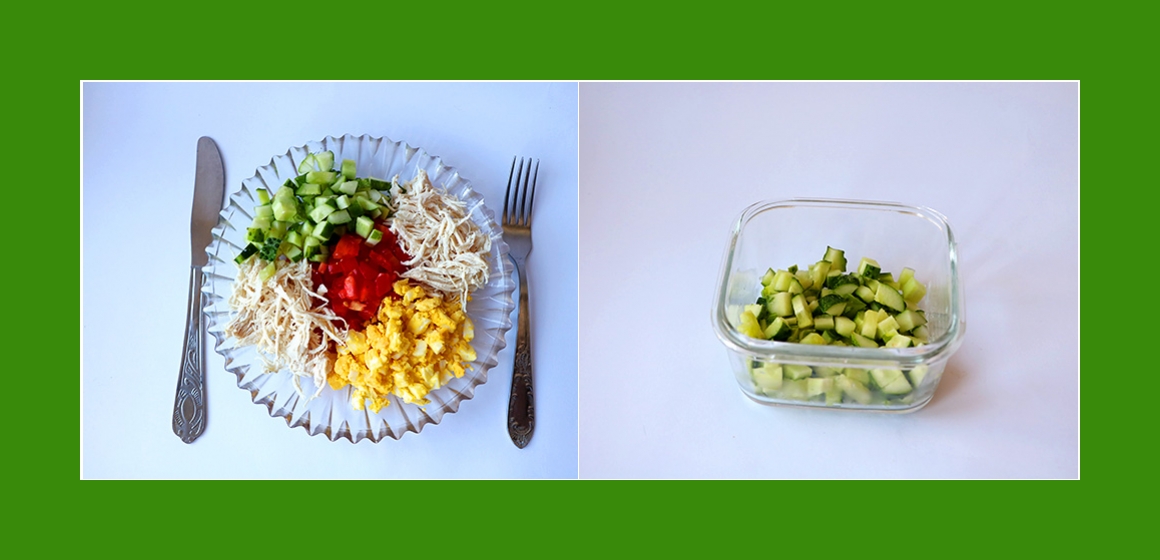 einfacher Salat Kalorien Rezept