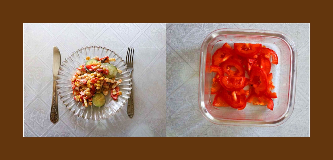Tomaten-Gurken-Salat