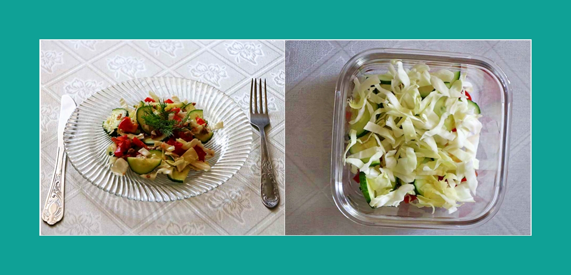 einfacher Salat Rezept