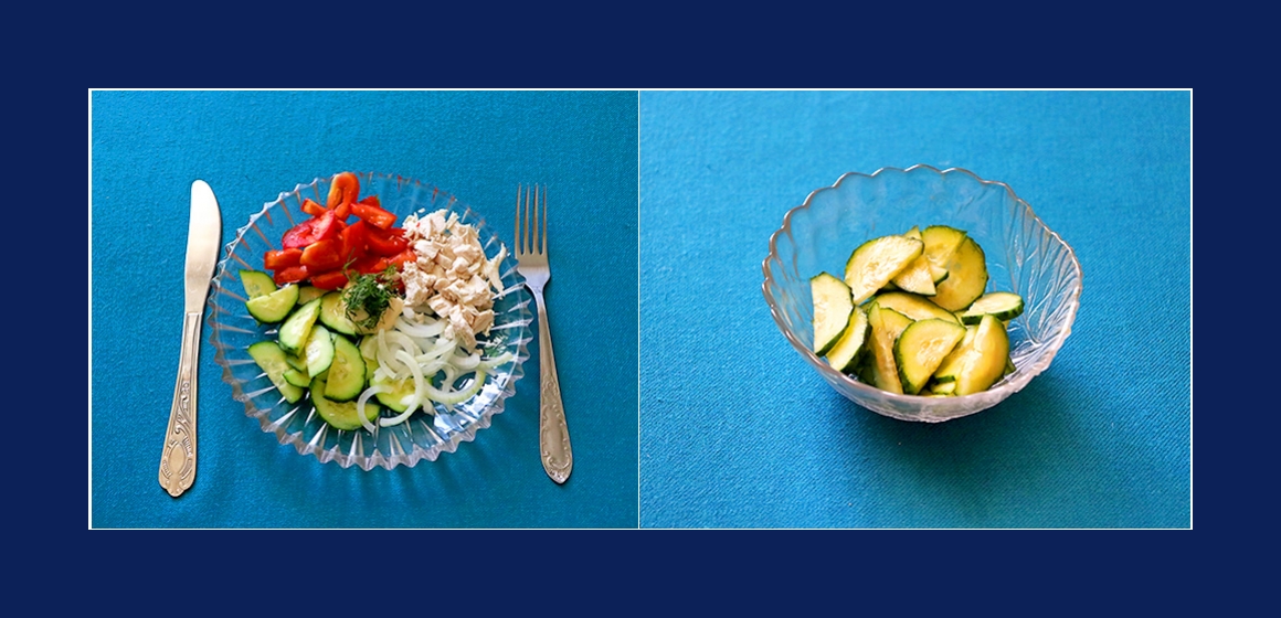 gemischter Salat einfacher Salat