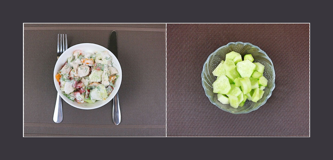 nahrhafter Salat