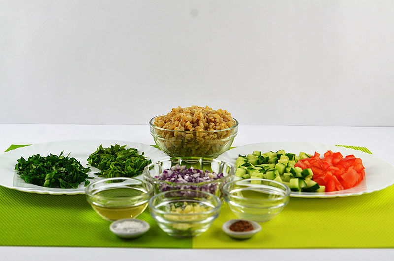 aromatischer Salat